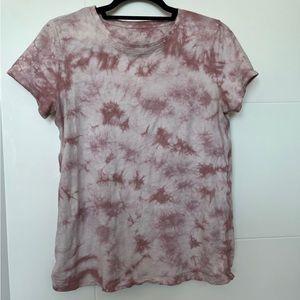 Athleta tie dyed T size MT